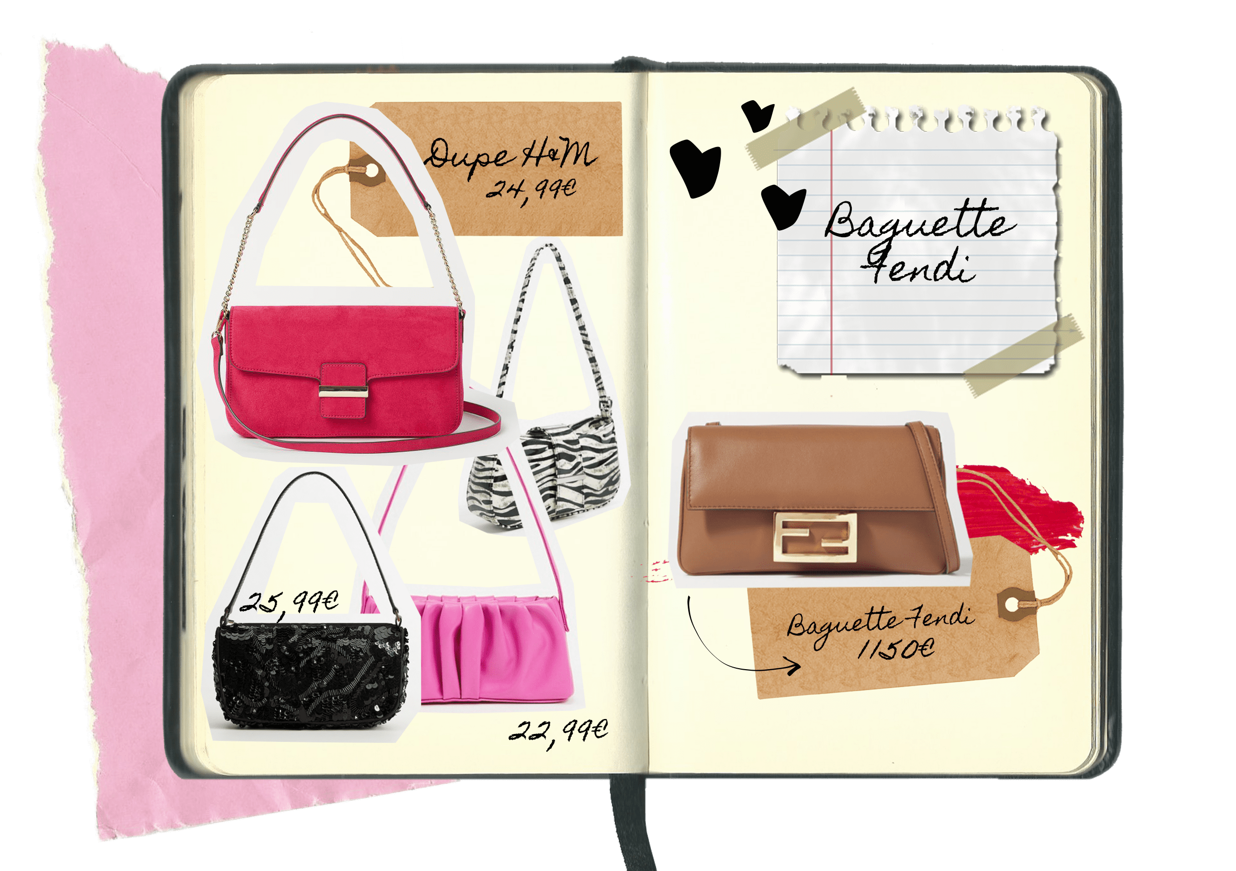 Sac Fendi La Baguette