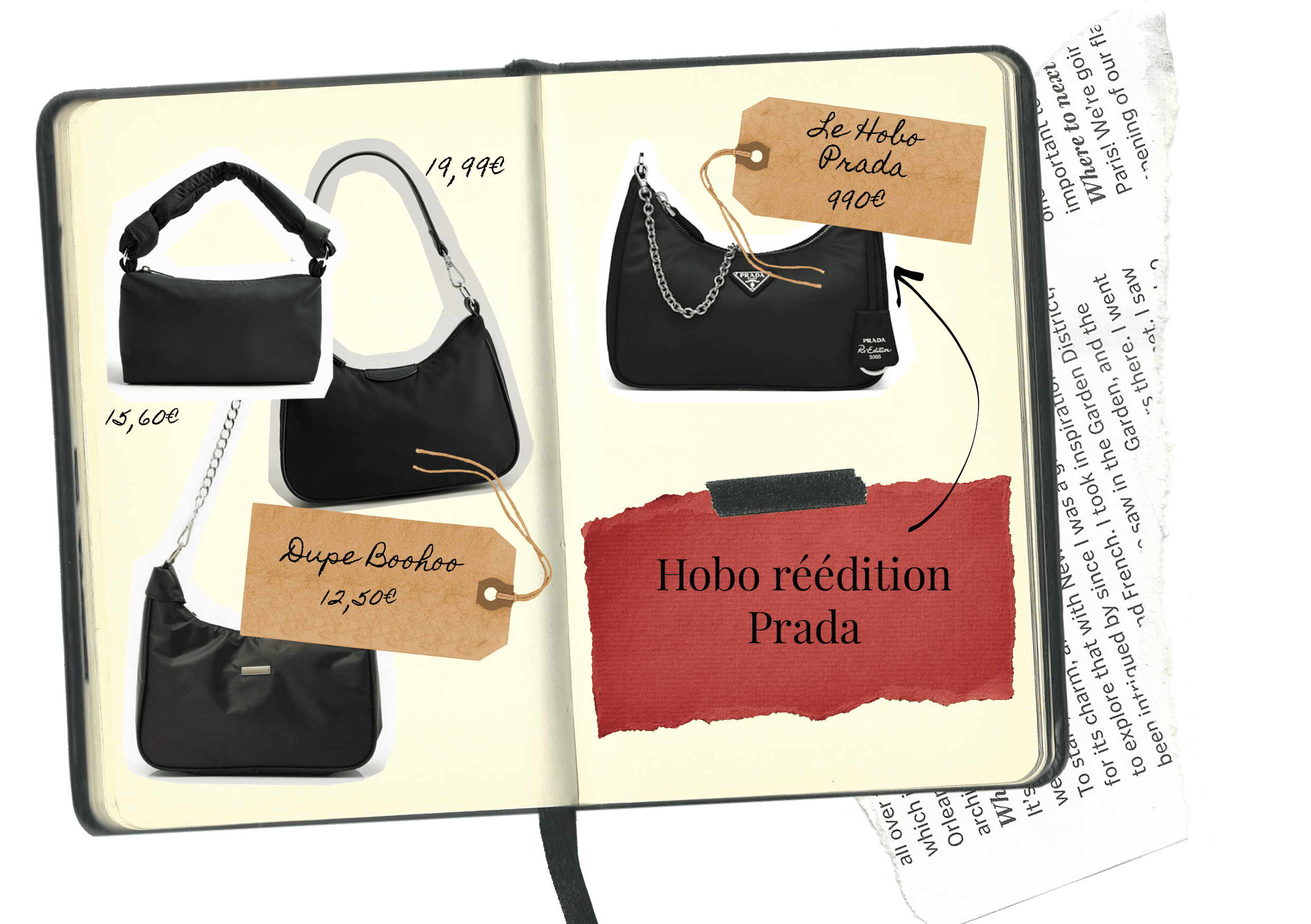 Sac le Hobo réédition Prada