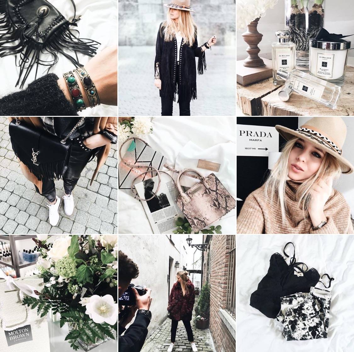 What filter does bloggers use on Instagram? Claire