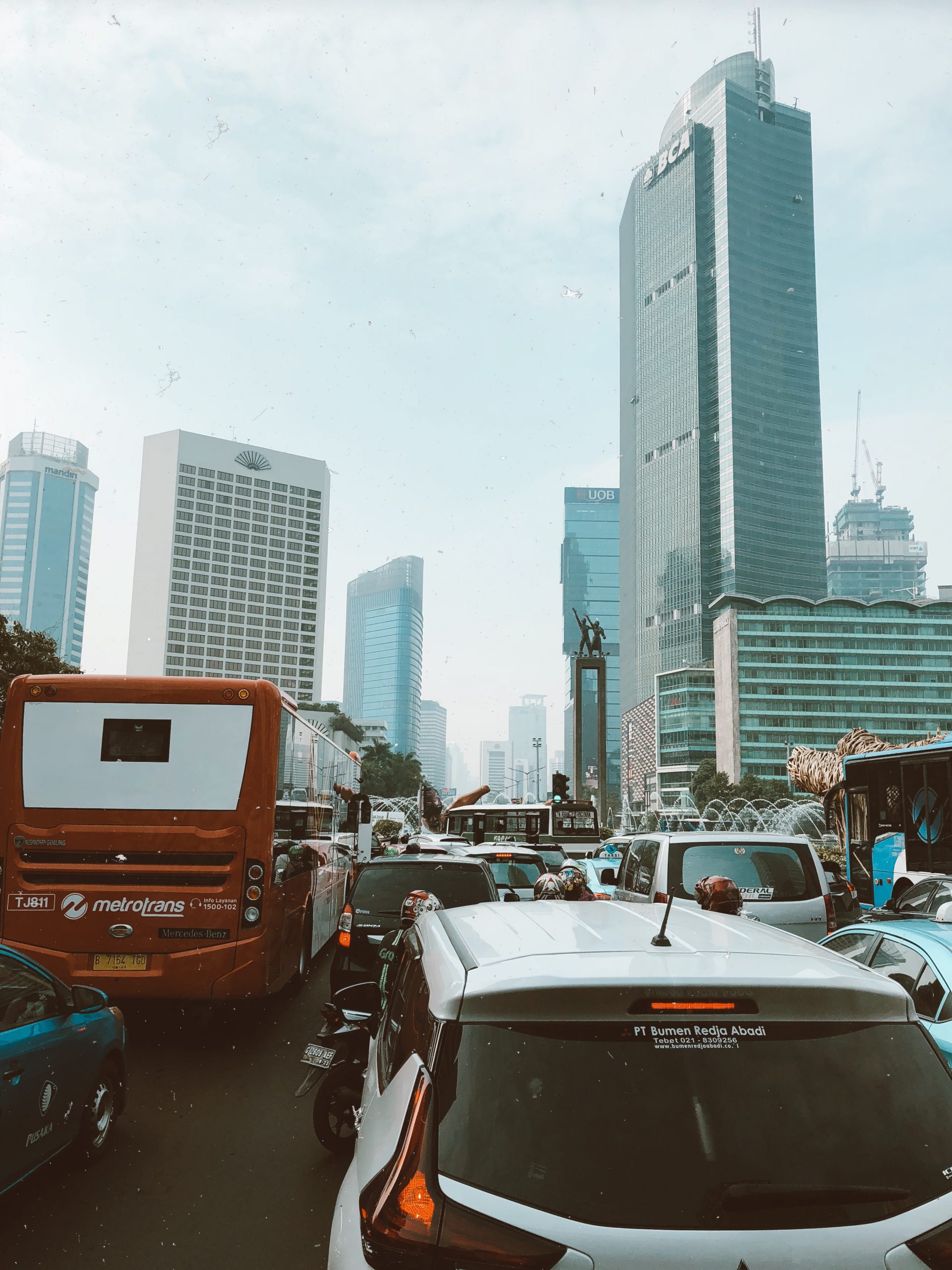 Itinéraire à Jakarta, Indonésie