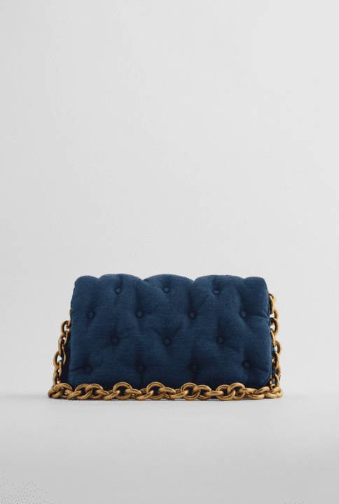 sac bleu zara