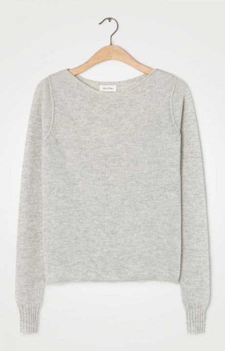sweat gris clair American Vintage