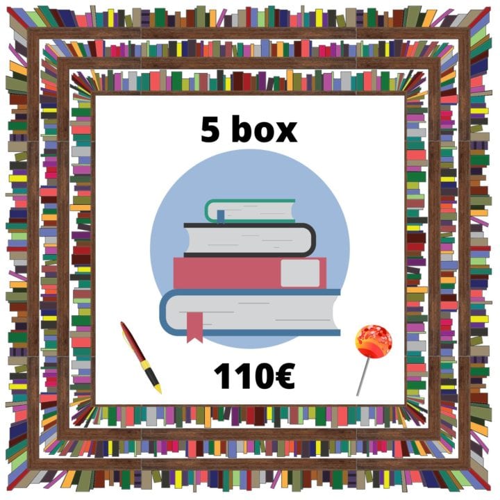 Box de 5 livres - Escape with a book