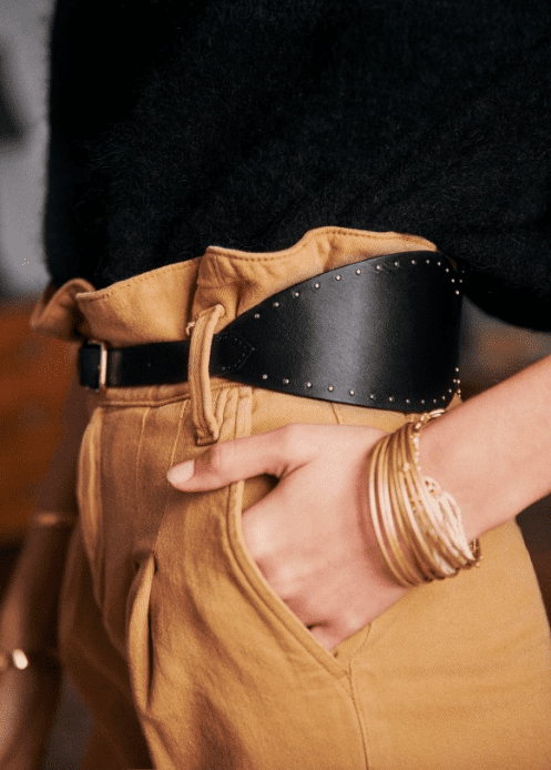 Ceinture Lara noire Sézane