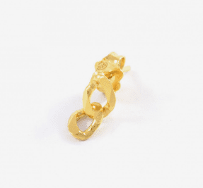 Boucle d'oreille Elvis II chaîne - Aroz Jewelry