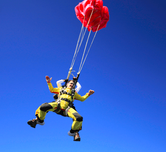 Saut en parachute - Skydive Spa