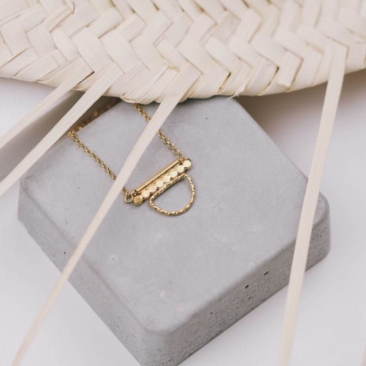 Collier demi lune - Tiroir de lou