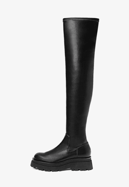 Cuissardes noires stradivarius - zalando