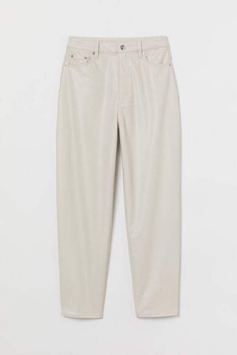 pantalon beige hm