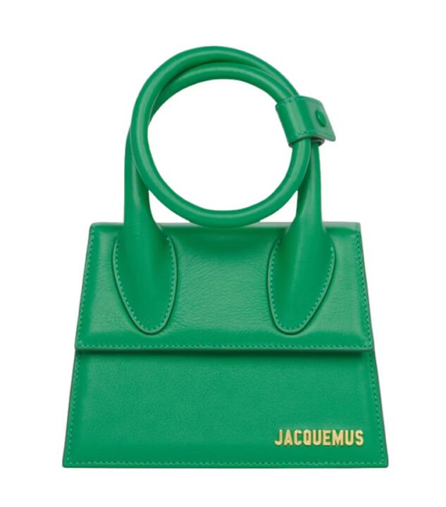 sac Le Chiquito Noeud vert Jacquemus