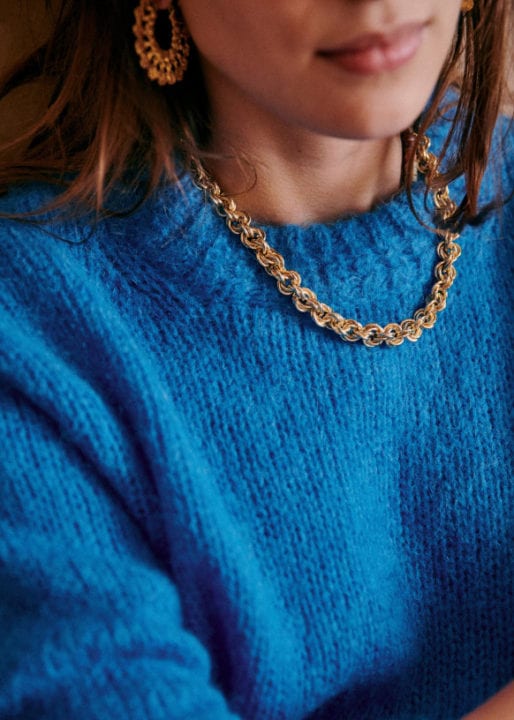 Joana necklace - Golden - Sézane - Sélection fête des mères