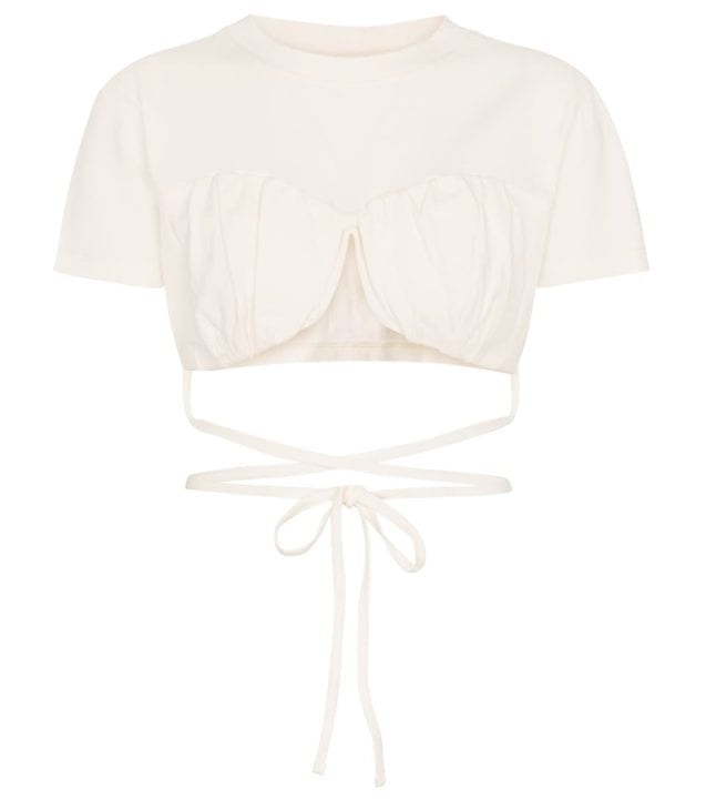 Le t-shirt Baci écru - Jacquemus