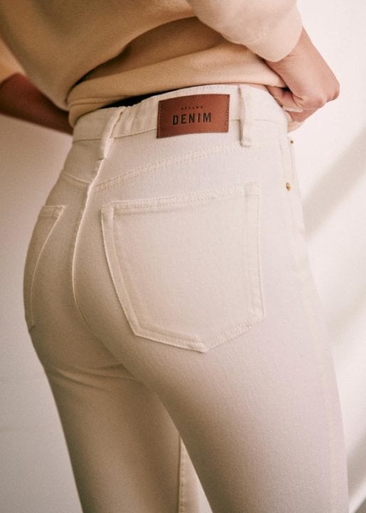 jeans blanc