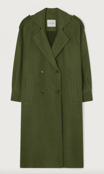 manteau kaki hiver
