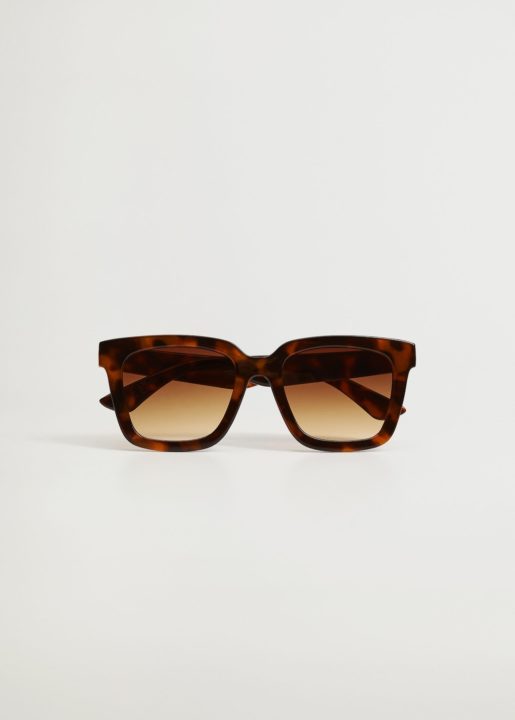 lunettes soleil brunes