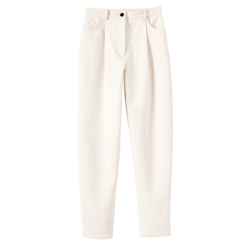Pantalon Large Blanc - Longchamp