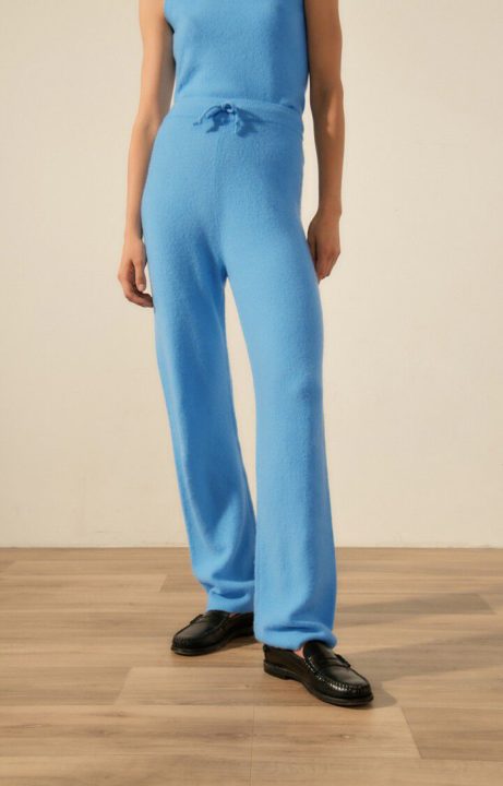 Jogging Maille Damsville Bleu- American Vintage