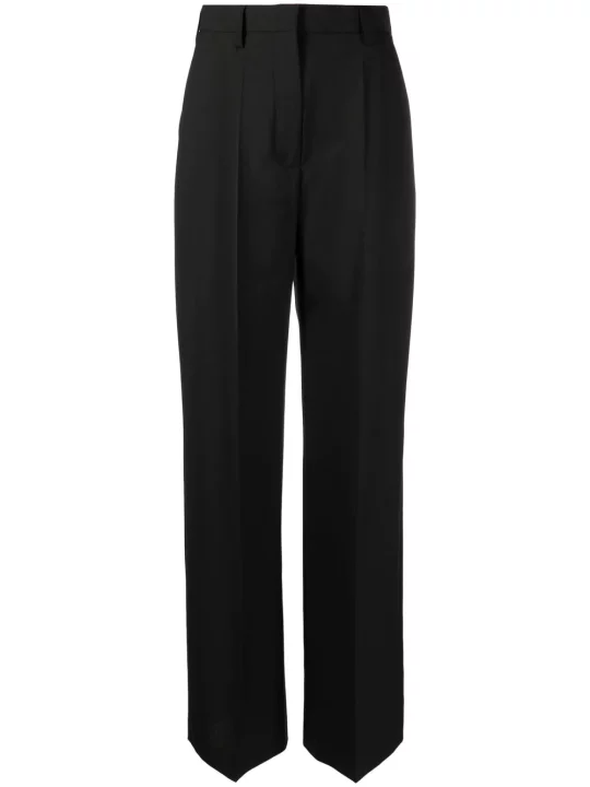 Pantalon Noir Femme Nanushka