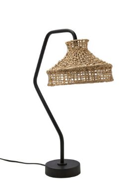 lampe de bureau en rotin H&M Home