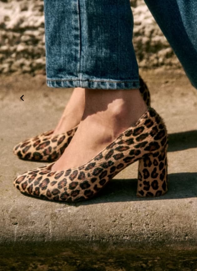 Idée de chaussure léopard