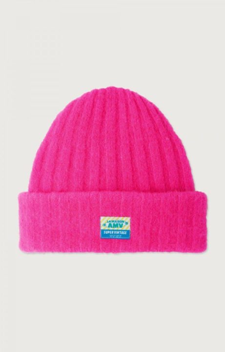 Bonnet unisex rose fluo AMV