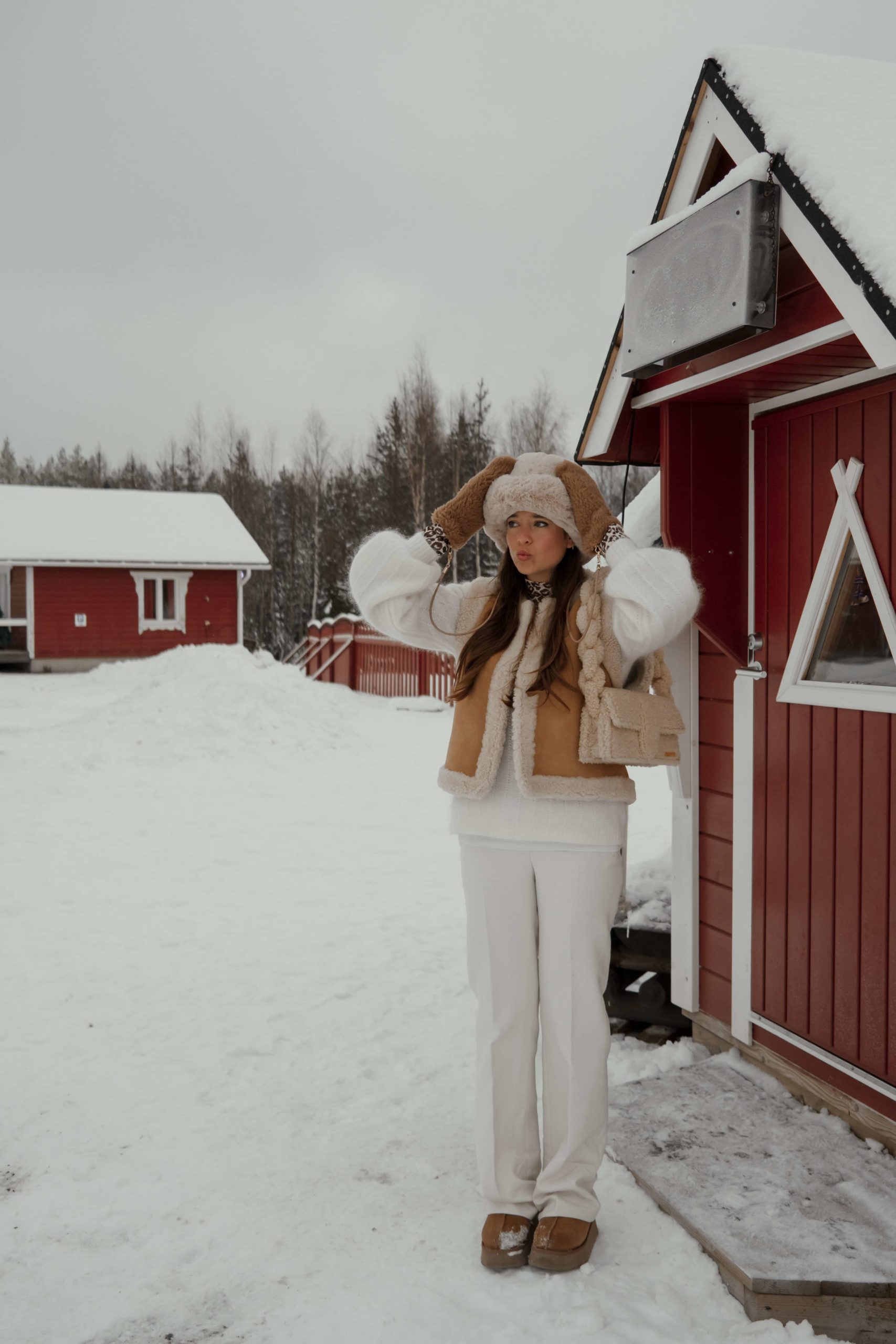 Tenue d'hiver en Laponie, inspirations scandinaves