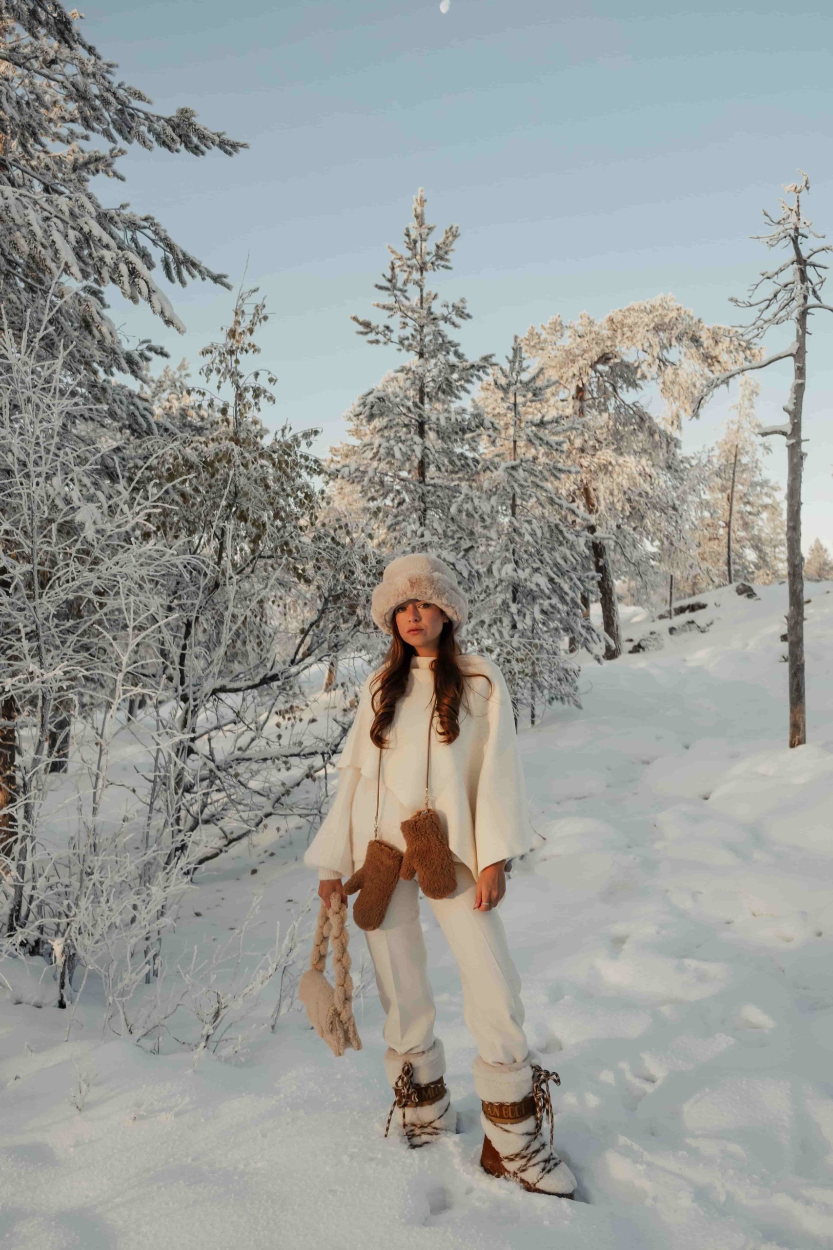 Tenue d'hiver en Laponie : être stylée sans avoir froid