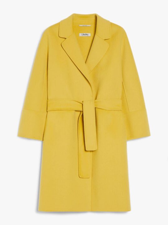 manteau jaune Max Mara femme