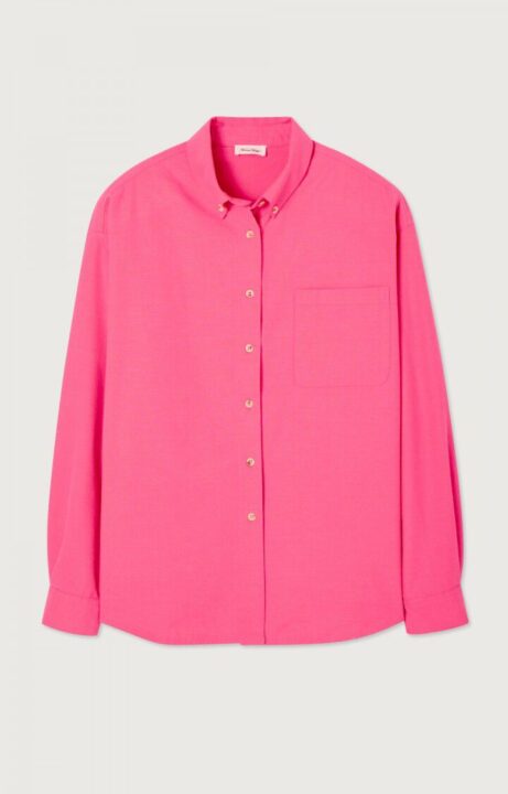 chemise rose fluo femme American Vintage