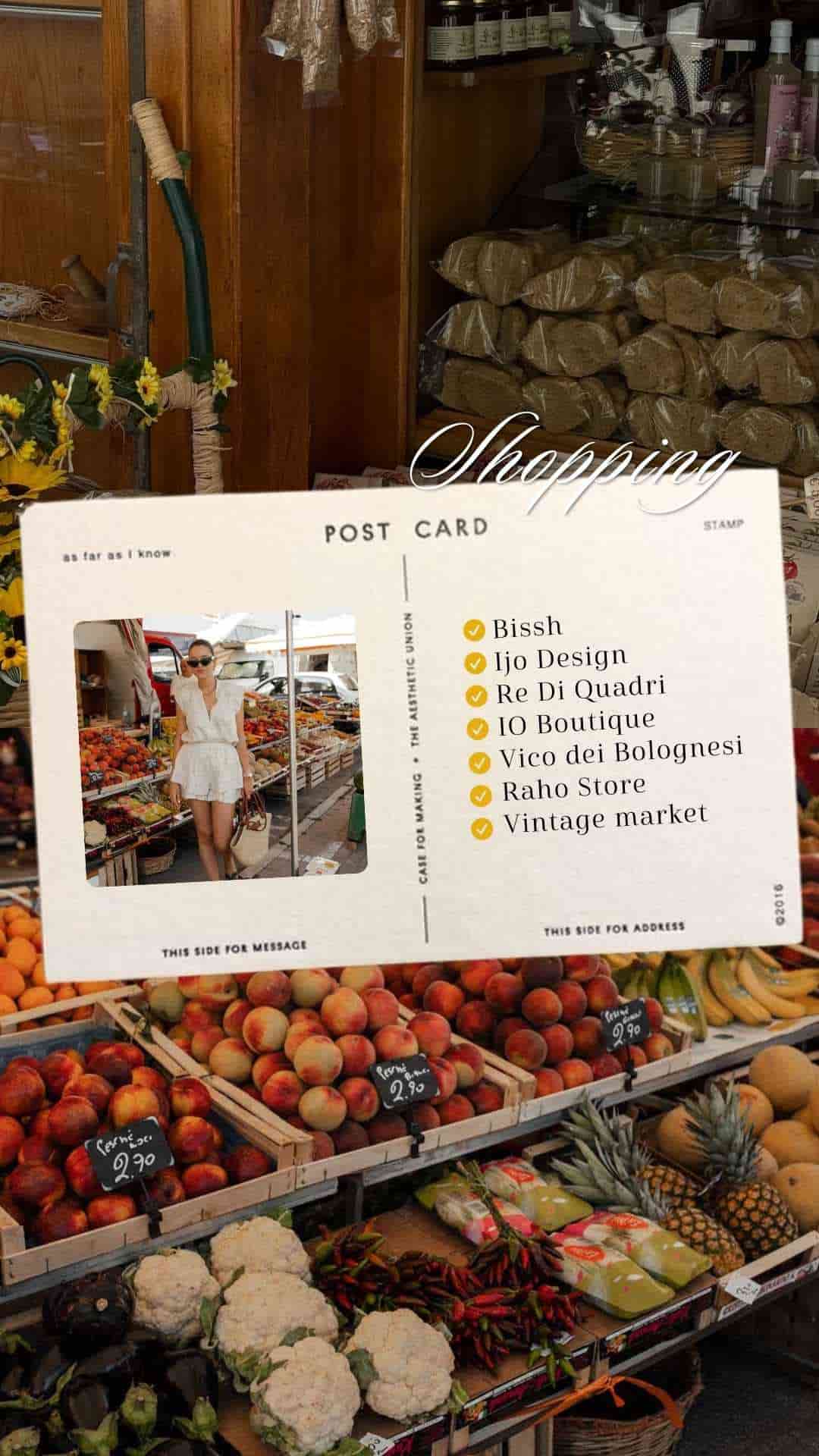 mes meilleures adresses pour faire du shopping à Lecce