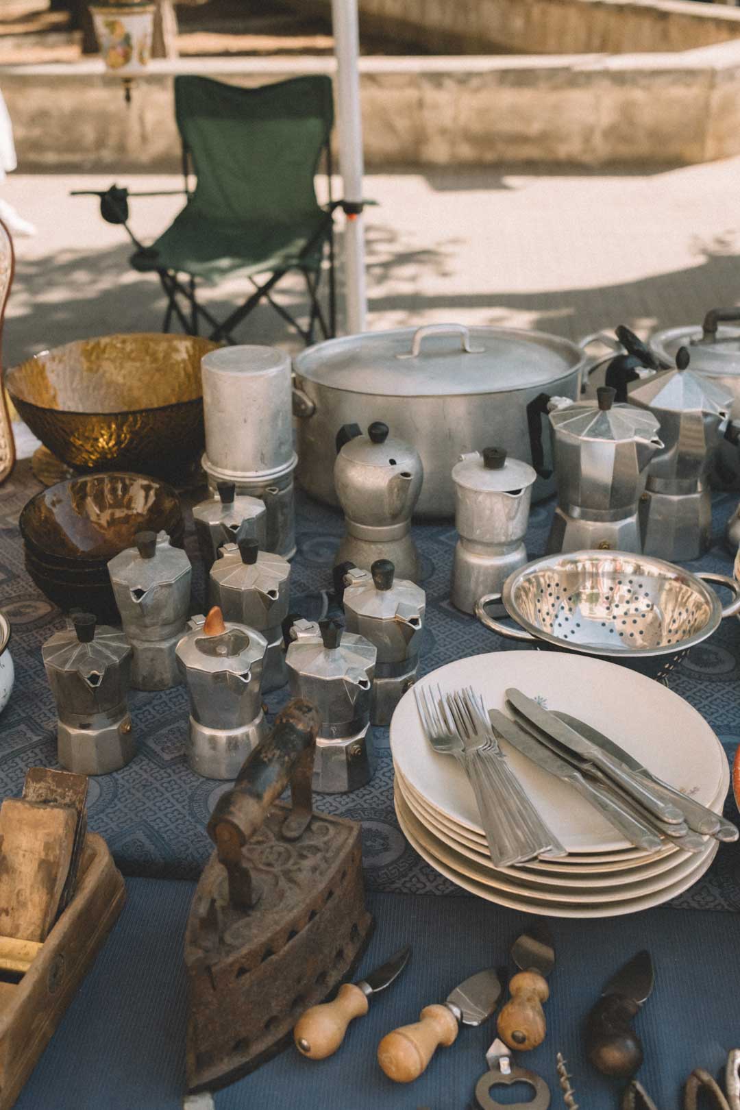 brocante Pouilles : marché d'antiquités Ostuni