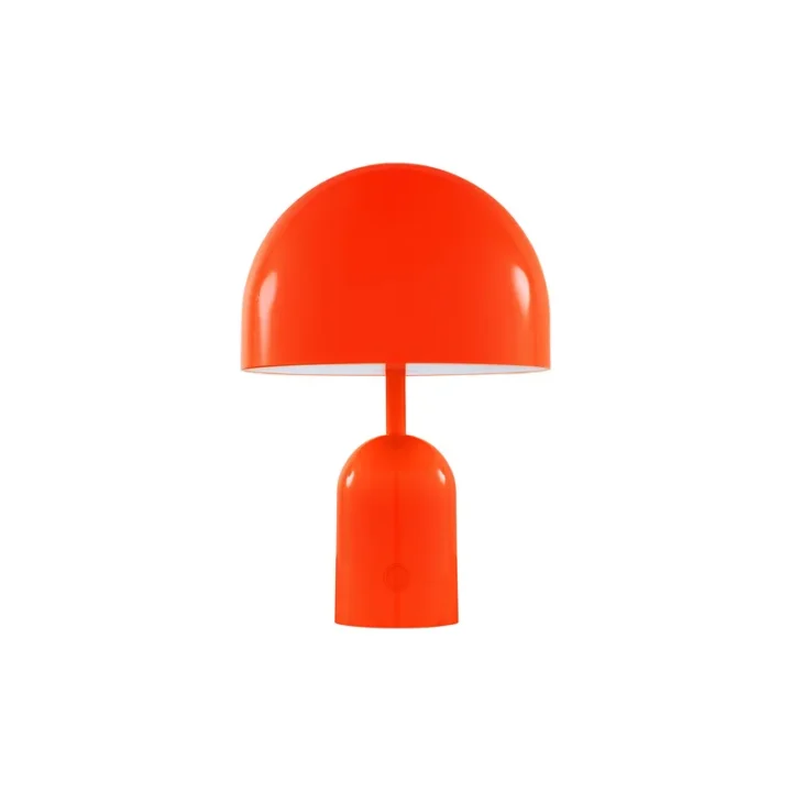 petite lampe de bureau sans fil orange Made in Design