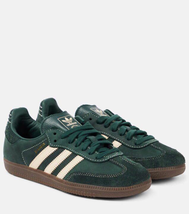 baskets Adidas Samba vertes