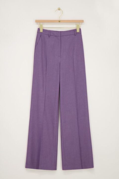 pantalon de tailleur mauve My Jewellery