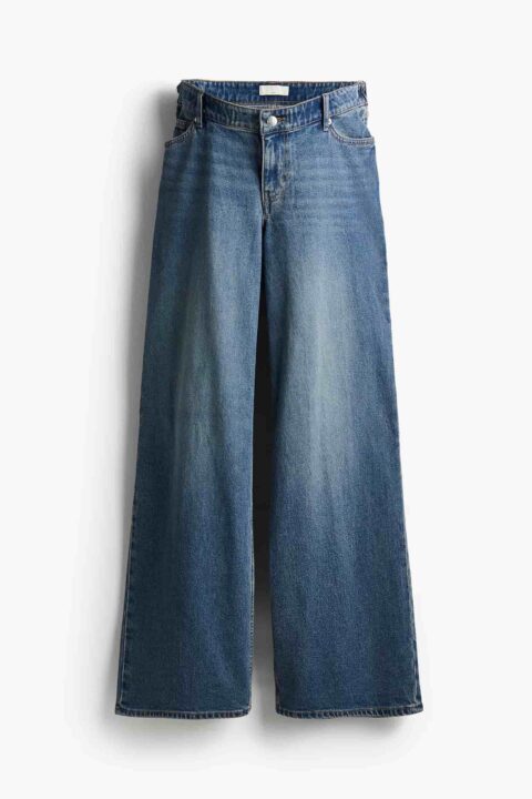 jeans large bleu H&M Maternité