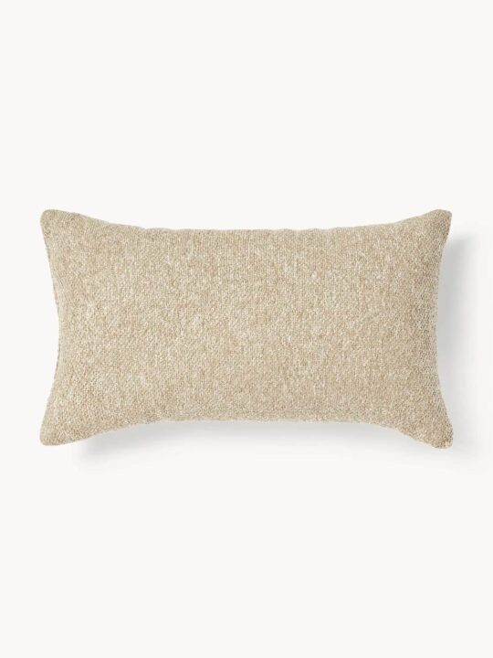 coussin bege rectangle pour salon de jardin Westwing