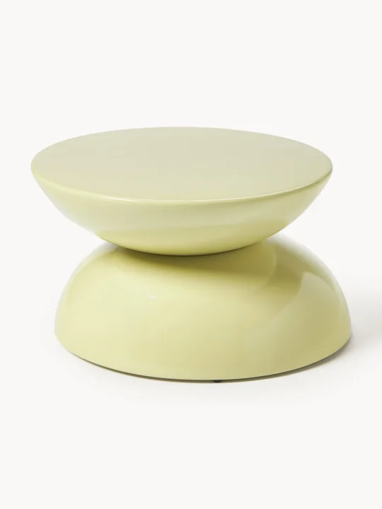 table basse de jardin ronde et verte Westwing