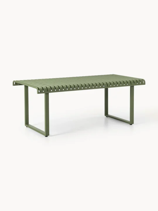 table de jardin en metal vert Westwing